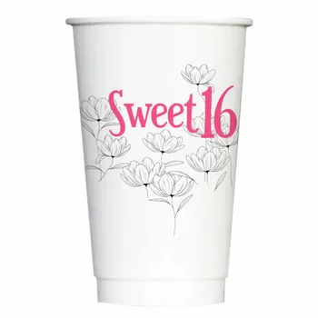 Hot Drink Cups - Custom Ribbons Now