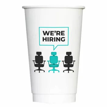 Hot Drink Cups - Custom Ribbons Now