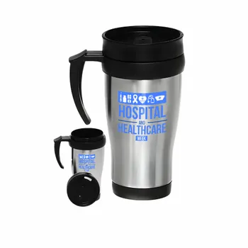 Insulated Travel Mugs - Custom Ribbons Now