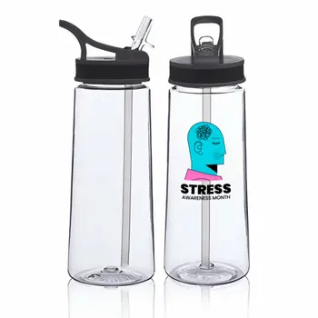 Plastic Water Bottles - Custom Ribbons Now