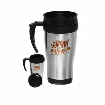 Insulated Travel Mugs - Custom Ribbons Now