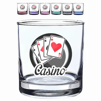 Whiskey Glasses - Custom Ribbons Now