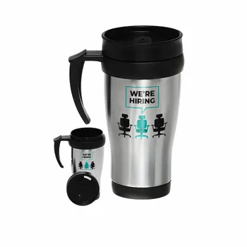 Insulated Travel Mugs - Custom Ribbons Now