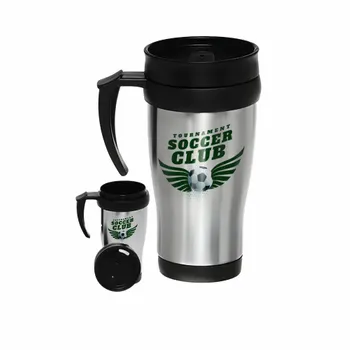 Insulated Travel Mugs - Custom Ribbons Now