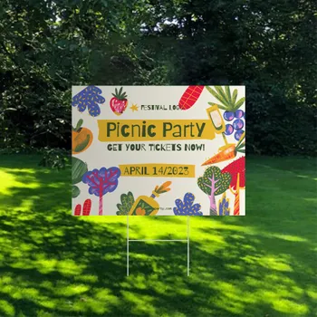 Yard Signs - Custom Ribbons Now