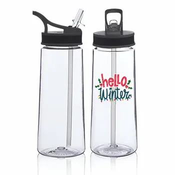 Plastic Water Bottles - Custom Ribbons Now