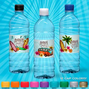 Bottled Water - Custom Ribbons Now