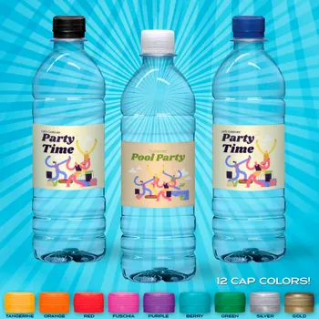 Bottled Water - Custom Ribbons Now