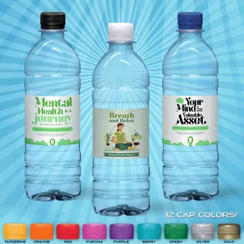 Bottled Water - Custom Ribbons Now