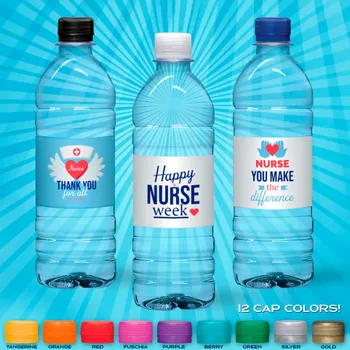Bottled Water - Custom Ribbons Now