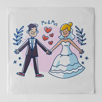 Napkins - Custom Ribbons Now