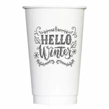 Hot Drink Cups - Custom Ribbons Now
