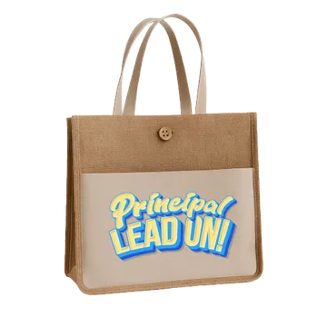 Jute Tote Bags - Custom Ribbons Now