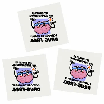 Temporary Tattoos - Custom Ribbons Now