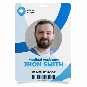 ID Cards and Badge Holders - Custom Ribbons Now