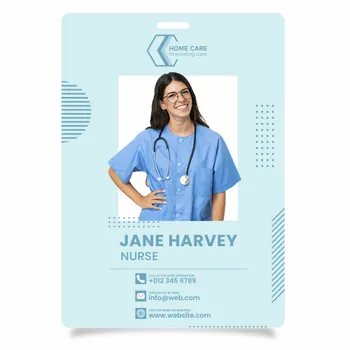 ID Cards and Badge Holders - Custom Ribbons Now