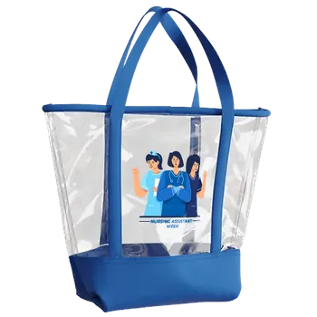 Clear Tote Bags - Custom Ribbons Now