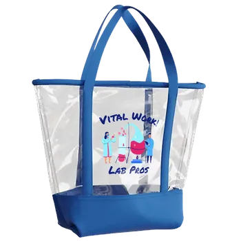 Clear Tote Bags - Custom Ribbons Now