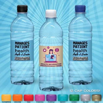 Custom Bottled Water - Custom Ribbons Now