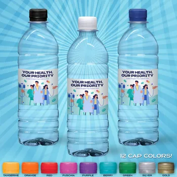 Custom Bottled Water - Custom Ribbons Now