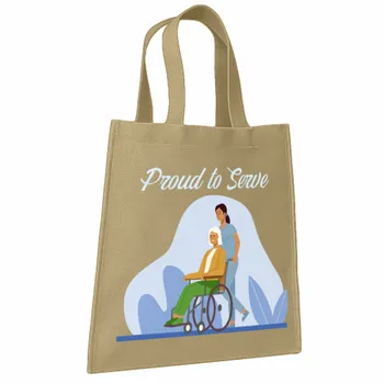 Non Woven Tote Bags - Custom Ribbons Now