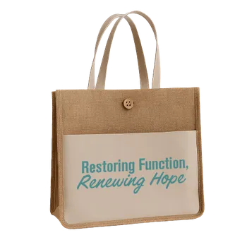 Jute Tote Bags - Custom Ribbons Now