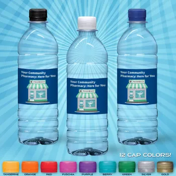 Custom Bottled Water - Custom Ribbons Now