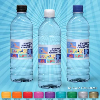 Custom Bottled Water - Custom Ribbons Now