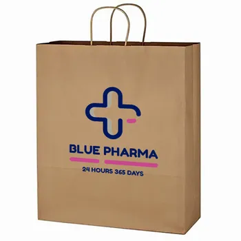 Paper Tote Bags - Custom Ribbons Now