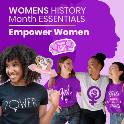 Women's History Month Essentials - Custom Ribbons Now