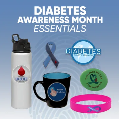 Diabetes Awareness Month Essentials - Custom Ribbons Now