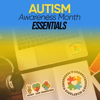 Autism Awareness Month Essentials - Custom Ribbons Now
