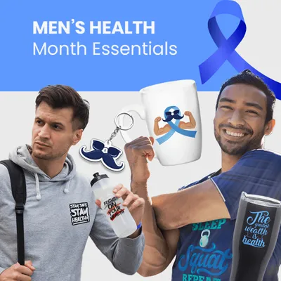 Men's Health Month Essentials - Custom Ribbons Now
