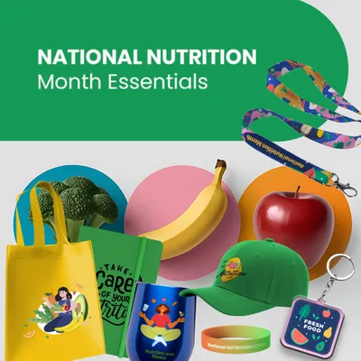 National Nutrition Month Essentials - Custom Ribbons Now