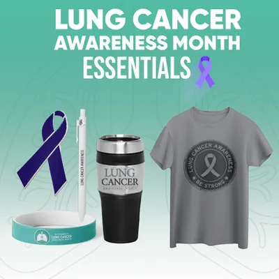Lung Cancer Awareness Month Essentials - Custom Ribbons Now