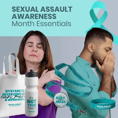 Sexual Assault Awareness Month Essentials - Custom Ribbons Now
