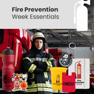 Fire Prevention Week Essentials - Custom Ribbons Now