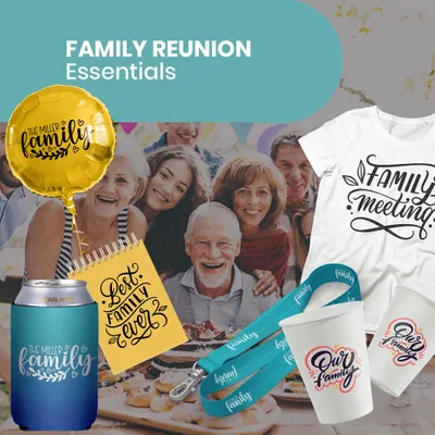 Family Reunion Essentials - Custom Ribbons Now