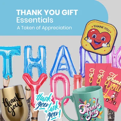 Thank You Gifts Essentials - Custom Ribbons Now