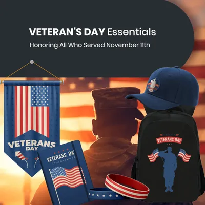 Veteran's Day Essentials - Custom Ribbons Now