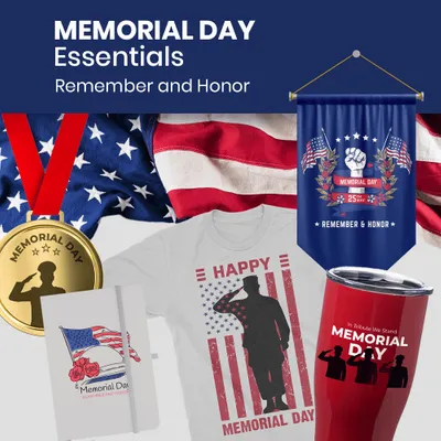 Memorial Day Essentials - Custom Ribbons Now