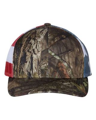 Mossy Oak Break-Up Country/ Stars & Stripes Mossy Oak Break-Up Country/ Stars & Stripes - Custom Ribbons Now