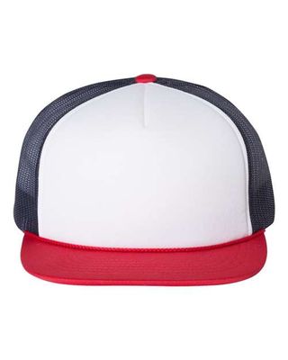 White/ Navy-Red White/ Navy-Red - Custom Ribbons Now