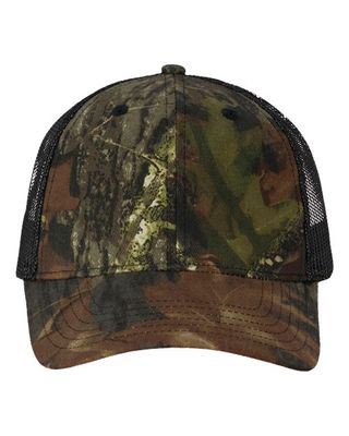 Mossy Oak Breakup/ Black Mesh Mossy Oak Breakup/ Black Mesh - Custom Ribbons Now