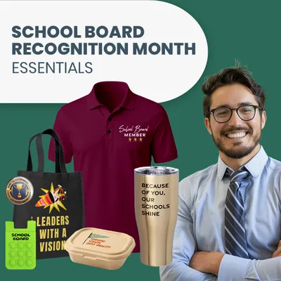 School Board Recognition Month Essentials - Custom Ribbons Now