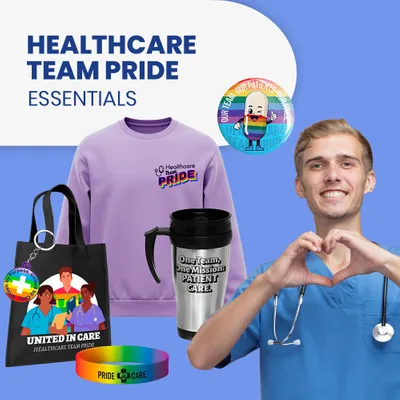Healthcare Team Pride Essentials - Custom Ribbons Now