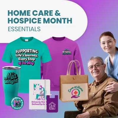 Home Care & Hospice Month Essentials - Custom Ribbons Now