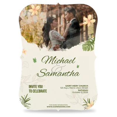 Invitation & Announcement Cards - Custom Ribbons Now