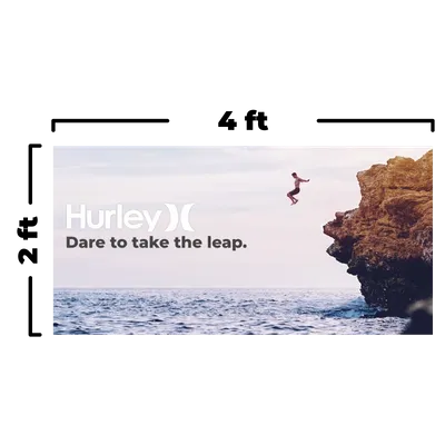 4 x 2 ft - Custom Ribbons Now