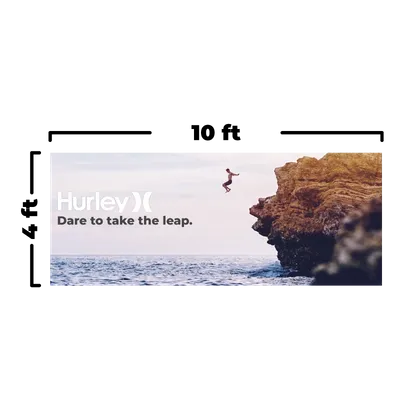 10 x 4 ft - Custom Ribbons Now